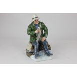 A Royal Doulton porcelain figure, A Good Catch (HN2258), 18.5cm high