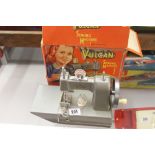 Toys: Vulcan sewing machine, boxed. (Box a/f.).