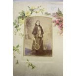 Photographs - Ellis Family Archive: Twin album of Victorian & Edwardian portraits & carte de