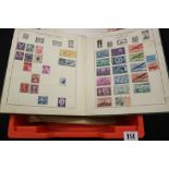 Stamps: Good selection of G.B. & World stamps. Some high value, 1 album & loose.