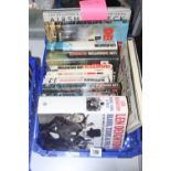 Books: Len Deighton "Airshipwreck", "Goodbye Mickey Mouse", "Bomber", "Basic French Cooking", all