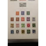 Stamps: GB KE VII ½d m/m others g/u, KGV f/u g/u includes sea horse 2/6 x 2 plus a 5/- Empire 1/-