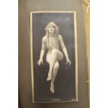 Early 20th cent. Photography Charles Wesley Gilhousen silver gelatin photo, Art Nouveau nude