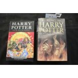 Books: "Harry Potter and The Deathly Hallows" and "Harry Potter and the Order of the Phoenix", first