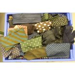 Ellis Family Archive: Personal Collection of Clifford Ellis, Silk ties including, 'Bob Hardy Amies