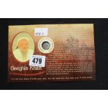 Coins: Genghis Khan copper coin struck 1200 with elephant.