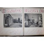 HARLAND & WOLFF: Fascinating album of scraps and autographs relating to the family of Alexander