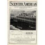 R.M.S. TITANIC/OLYMPIC: Issues of "Scientific American" November 12th 1910 launch of Olympic on