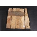 R.M.S. OLYMPIC: Pitch pine decking sections. 3ins. x 15ins. Ex. Haltwhistle paint factory. (5)