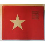 R.M.S. OLYMPIC: Exceptional and very rare hardbound with red covers, luxury travel agency book