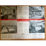 R.M.S. OLYMPIC: White Star Line - The R.M.S. Olympic 46,439 Tons. Superb fold out brochure showing