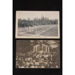 R.M.S. TITANIC: Post-disaster real photo postcards, Titanic graves in Fairview, Halifax and