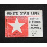 WHITE STAR LINE: R.M.S. Olympic 45,324 Tons - The Largest Steamer in the World, rare stamp booklet