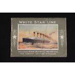 R.M.S. OLYMPIC: Promotional brochure in colour "The Story in Picture and Prose of the White Star