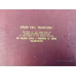 CUNARD/BOOKS: R.M.S. Mauretania - Souvenir of the inspection of Turbine Machinery and Boilers at the