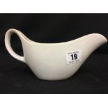 THIRD REICH/KRIEGSMARINE: Rare ceramic gravy boat, marks to base Unterseeboot U-198 Bremen. NB: U-