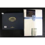 R.M.S. TITANIC: Harland & Wolff Heritage Collection set of six Irish linen napkins made by