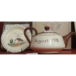 Torquay Pottery: Torquay Pottery Exhibition Commemorative 1986 ………………Edna Jury……………………... This is to