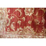 @21st cent. Rugs: Red ground Ziegler rug. 1.90 x 1.40.