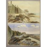 Ellis Family Archive: Clifford Ellis 1907-1985 Oil on paper 'Beach Study', signed and dated '39