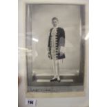 Photographs: Royal Coronation, Dorothy Wilding 1953, page boy possibly Lascelles. 12ins. x 7ins.