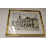 Eric Sturgeon "Trowbridge", limited edition of 364/1000. Framed and glazed 23½ins. x 17ins. Signed