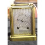 Clocks: 19th cent. Paul Garnier Paris travelling clock no. 799 circa. 1834, the first type of