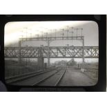 Photographic Magic Lantern Slides: Trains and disasters showing Flying Scotsman, Gretna disaster