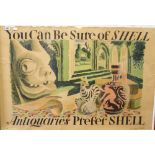 Ellis Family Archive - Posters by Clifford and Rosemary Ellis: 1934 Shell advertising poster "You