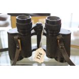 Binoculars: Carl Zeiss Jena 8 x 30 No 4241848.