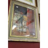 Rachel Hamming Bray 1943 -, Watercolour 'Tulips by Lamplight', monogram lower right. Framed and