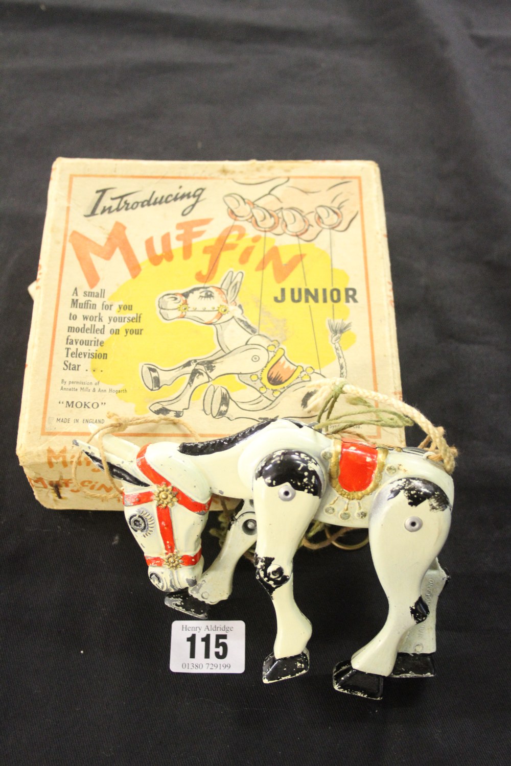 Toys: Diecast "Moko" muffin Junior in the original box.