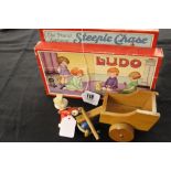 Toys and Games: Spears games, Ludo, some damage to box, The Grand national steeple chase game plus