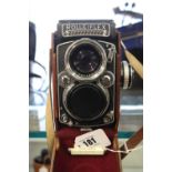 Cameras: Rolleiflex Rollei Heidosmat 1:2-8/80 Planar Carl Zeiss Nr. 2381493 Franke Heidecke