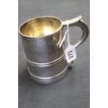 Hallmarked Silver: Tankard London 11½oz.