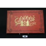 MARITIME - BOOKS: "The Cunard Line" by the Electrolyte Company 1894, hardbound red cover, 72 pages.