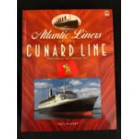 CUNARD LINE: Pack of hardback books "Atlantic Liners of the Cunard" by Neil McCart. (8)