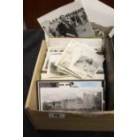 Postcards: 20th cent GB. & Europe topographical postcards plus a few original photos.