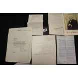Autographs on cards and letters most with covers for Ernest Ansermet, Sir John Barbarolt, Louis