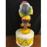Advertising: Rare Poll Parrot shoes oversized parrot animation and advertising figure 36ins. Wired