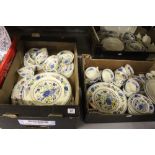 20th cent. Ceramics: Mason's Regency pattern Ironstone china includes ovals 1 x 15½ins. 1 x 13½