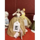 Half Dolls: Standing, half doll, pin cushions, both dolls are in two separate parts, one wearing