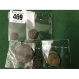 Trade Tokens Taunton-Somerset: Copper 19th cent. Cox's Foundry 1 penny, 17th cent. Farthings John