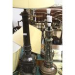 20th cent. Designer table lamps (4).