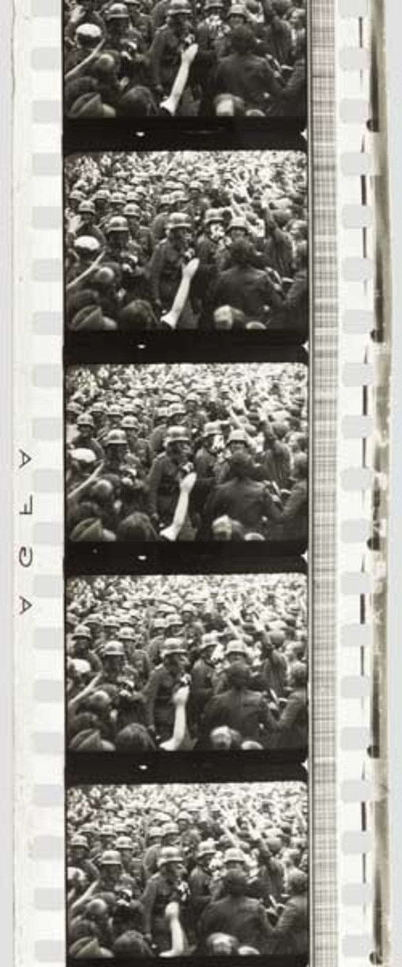35 mm-Film Polenfeldzug 1939, Fotos, Dokumente AGFA-Film auf 35 mm-Streifen, mit Lichttonspur!, s/w, - Bild 3 aus 3