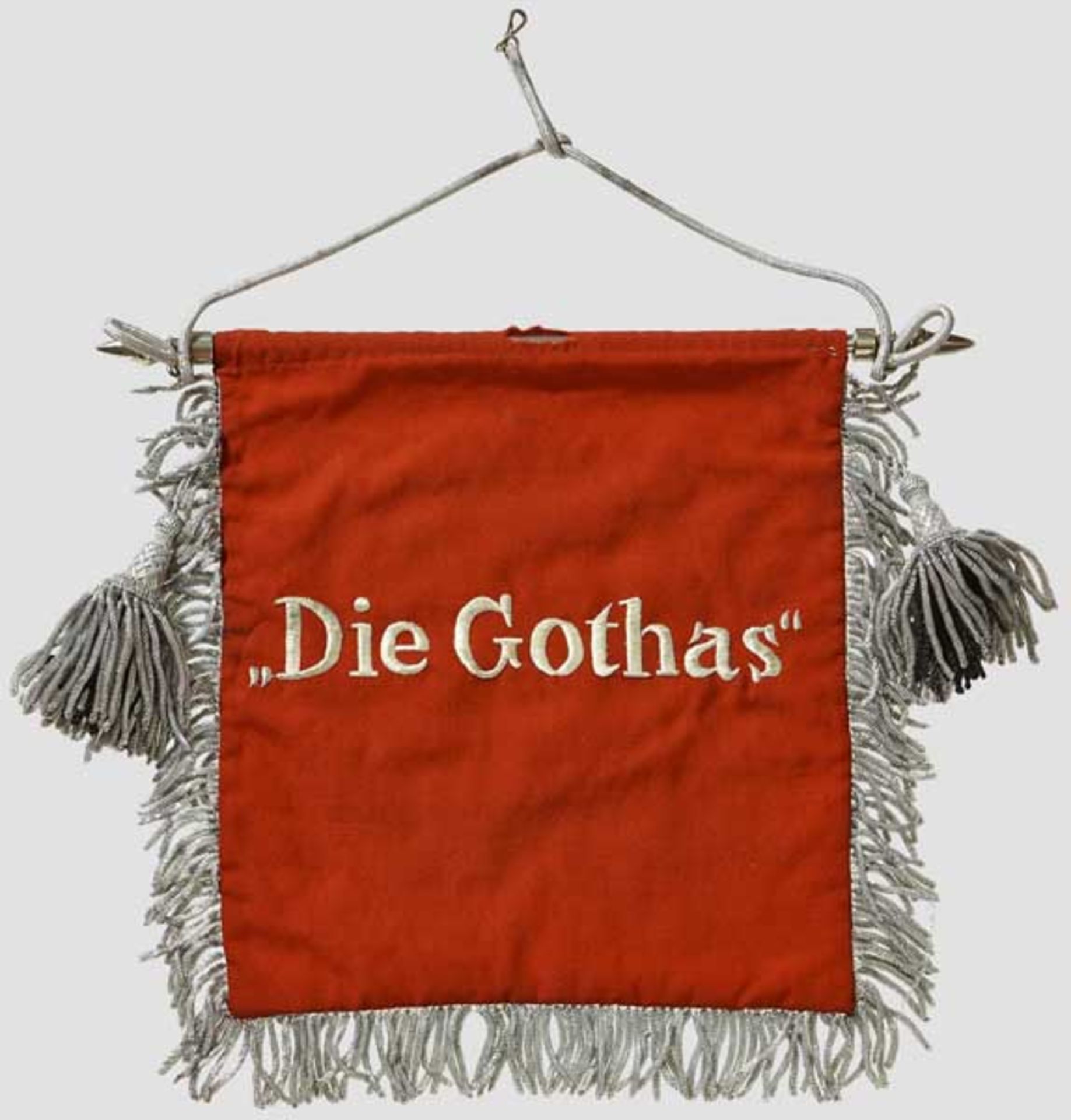 DAF Trompeten-Banner und Schellenbaum-Flagge Zusammengehöriger Banner (Maße 48 x 48 cm) und - Bild 3 aus 7