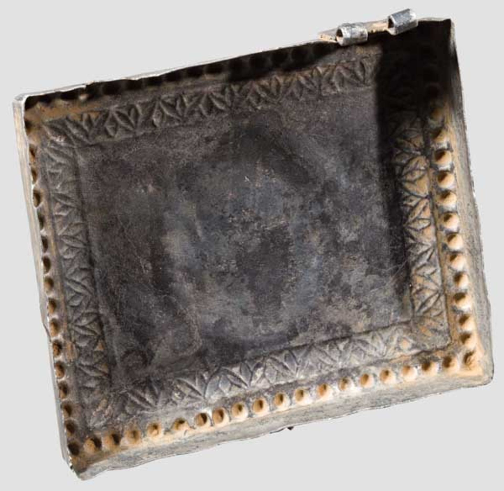 Deckel eines Silberreliquiars mit Christus-Kameo, frühbyzantinisch, 2. Hälfte 5. - frühes 6. Jhdt. - Bild 3 aus 3