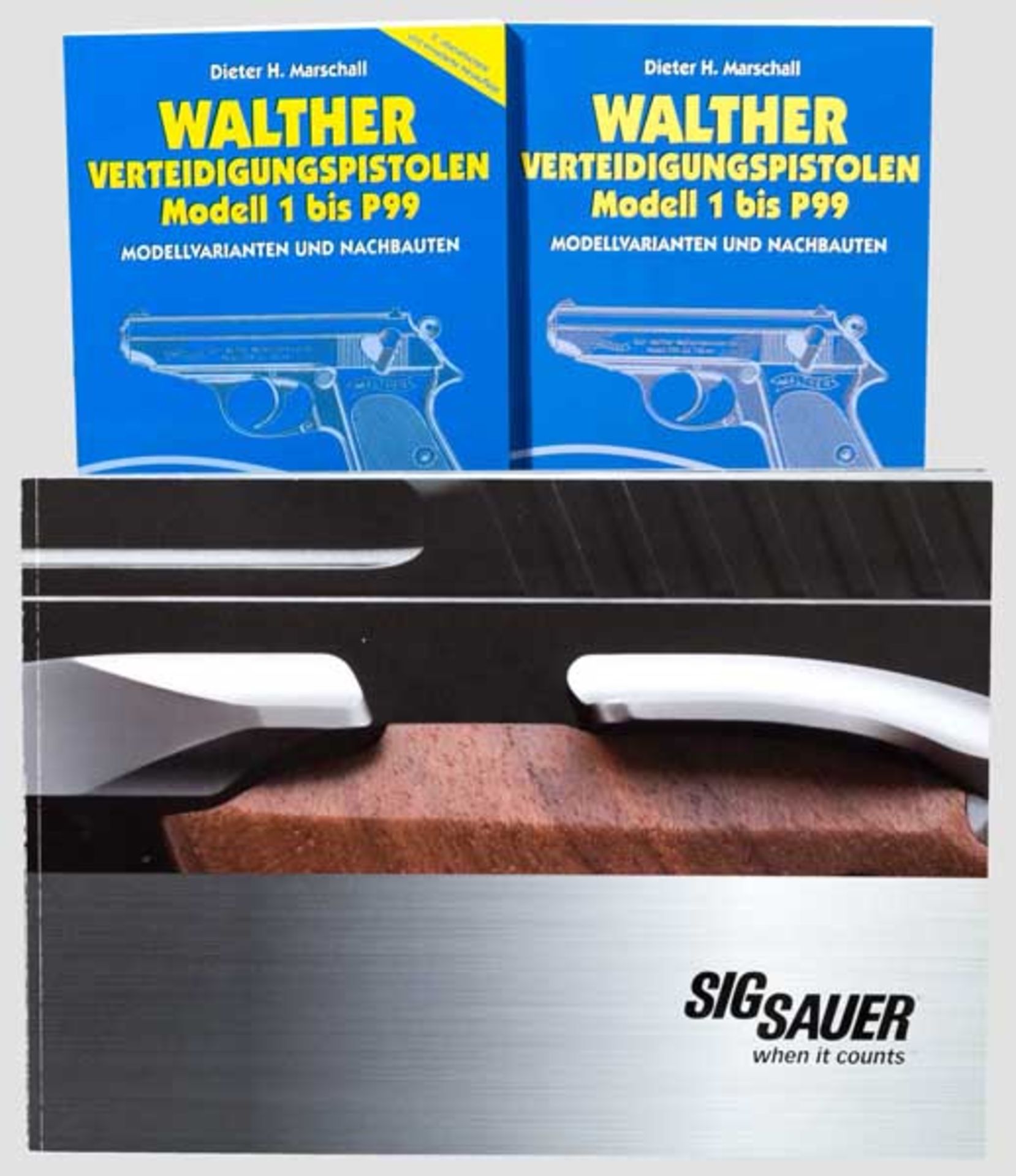 Dieter Marschall, Walther Verteidigungspistolen Modell 1 bis P99, 12. und 2. Auflage 1. Auflage