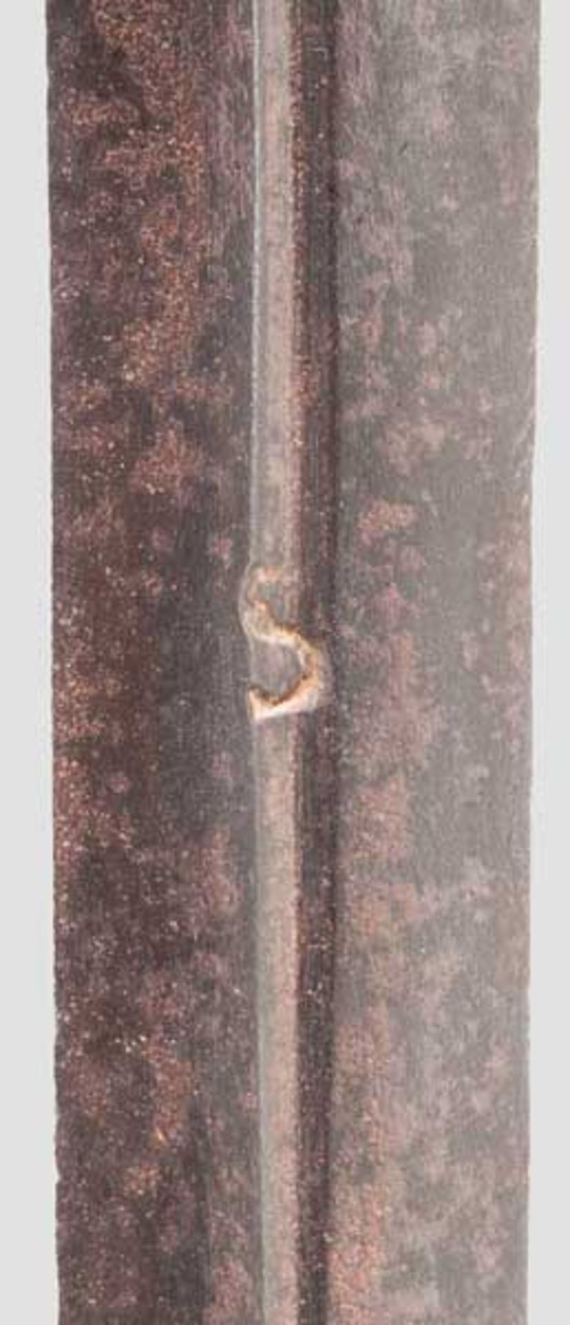 Gitterkorb-Schiavona, Venedig, 1. Hälfte 17. Jhdt. Kräftige zweischneidige Klinge mit linsenförmigem - Bild 6 aus 6