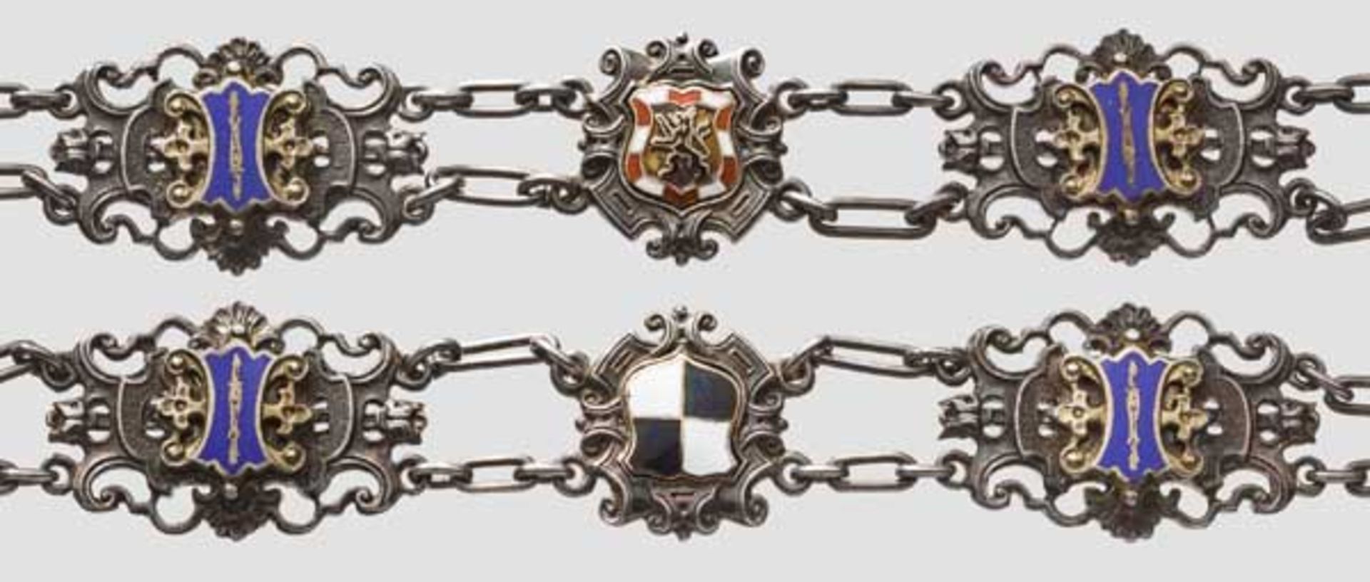 Preußischer Hausorden von Hohenzollern - Sammleranfertigung des Kreuzes und der Kette der - Bild 3 aus 4